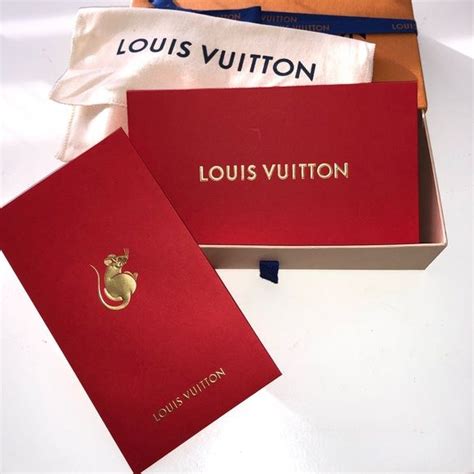 louis vuitton red envelopes 2020|⭐Louis Vuitton 2020 Year of the Rat Special Envelopes.